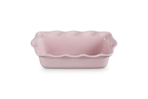 Le Creuset Heritage Fluted Loaf Pan for bread baking with even browning.