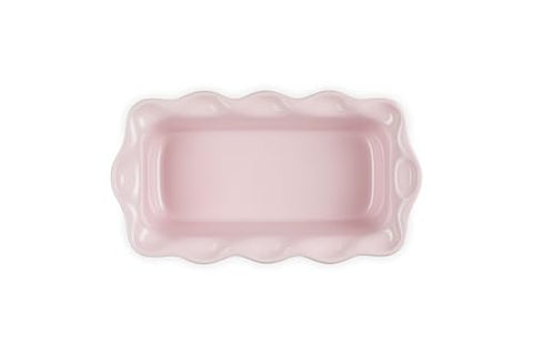 Le Creuset stoneware loaf pan ideal for casseroles serving two.