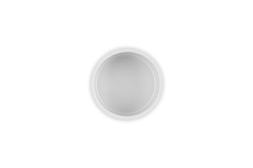 Le Creuset ramekin in oven baking for even browning and consistent results.