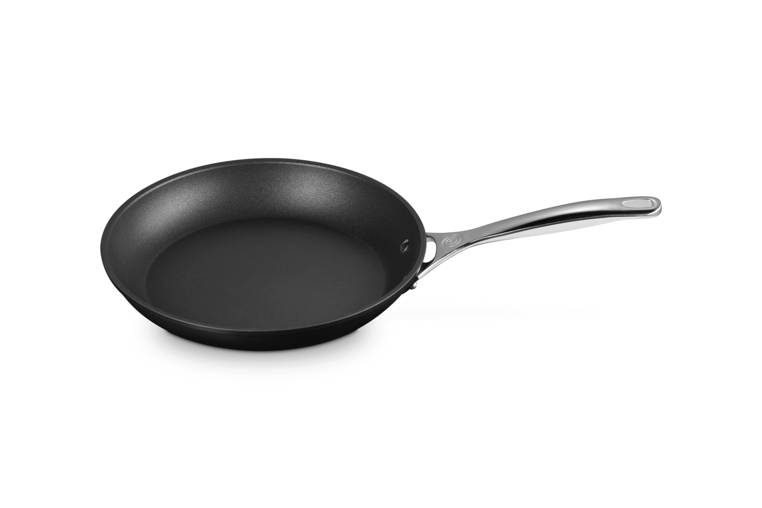 Le Creuset Toughened Nonstick PRO 10 inch pan outer view showing even heat distribution