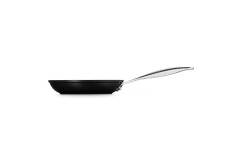 Le Creuset Toughened Nonstick PRO Fry Pan hard anodized for quick, even heating