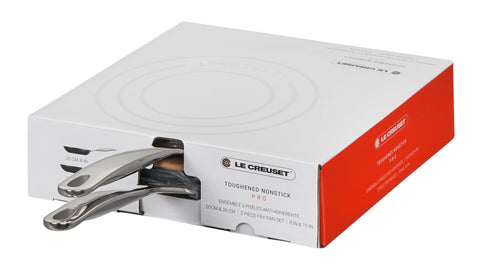 Le Creuset Toughened Nonstick PRO lid closeup showing tempered glass and clear heat visibility.