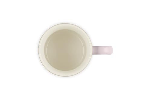 Le Creuset Vancouver mug held in a dishwasher-safe context with clean glaze