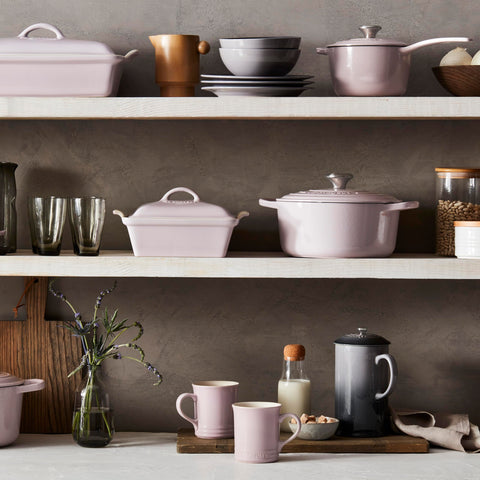 Stacked Vancouver mugs demonstrating durable stacking and space-saving design