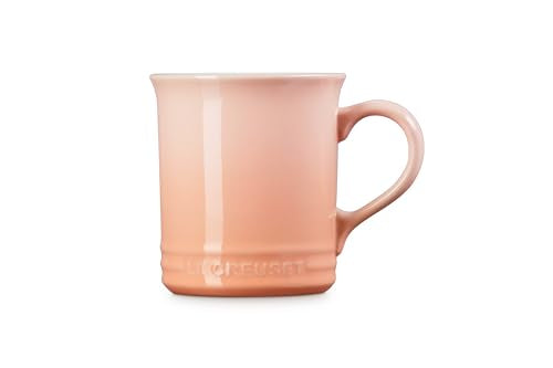 Close-up of Le Creuset Peche glaze reveals chip-resistant, nonporous surface.
