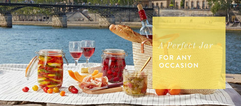 Le Parfait Super Jar airtight lid close-up highlights reliable sealing and long-lasting freshness.