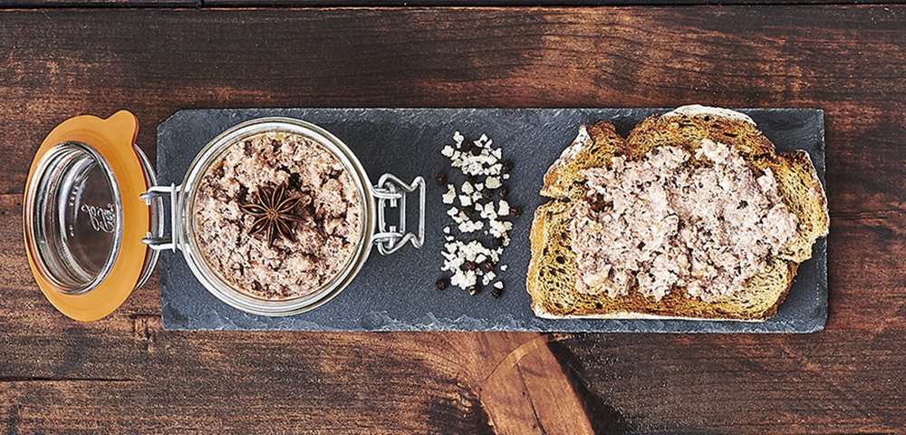 Le Parfait Super Terrine packaging choice, an eco-friendly jar for everyday use.