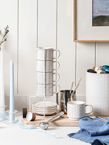 LE TAUCI Arctic white cups offer timeless appeal for everyday espresso