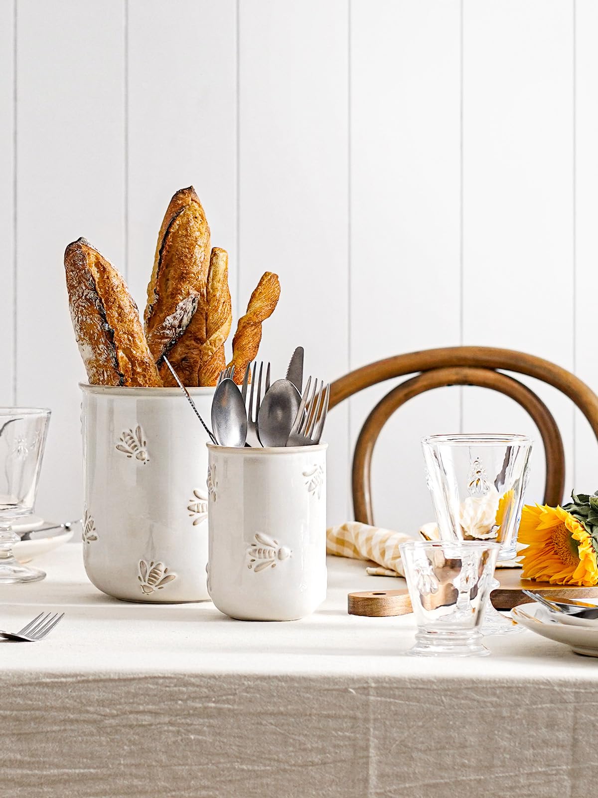LE TAUCI bee-detail kitchen decor adds warmth to any style.
