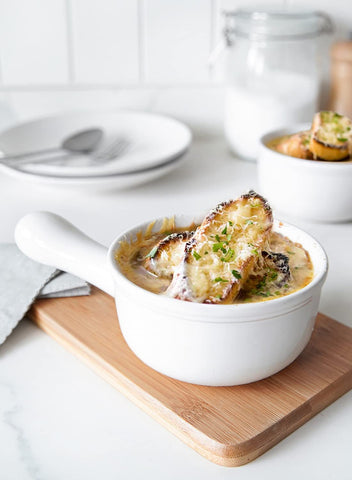 LE TAUCI 15 oz ceramic bowl ideal for French onion soup
