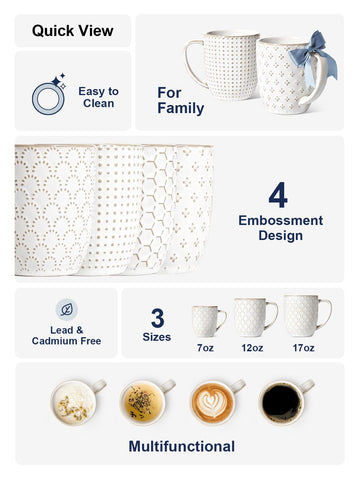 LE TAUCI lead- and cadmium-free ceramic for safe sipping