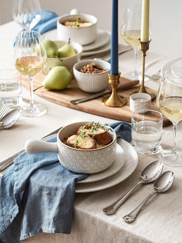 LE TAUCI oven-safe soup bowl set of four for easy serving