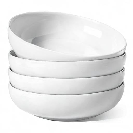 LE TAUCI pasta bowls easy-clean design promises simple maintenance after meals.