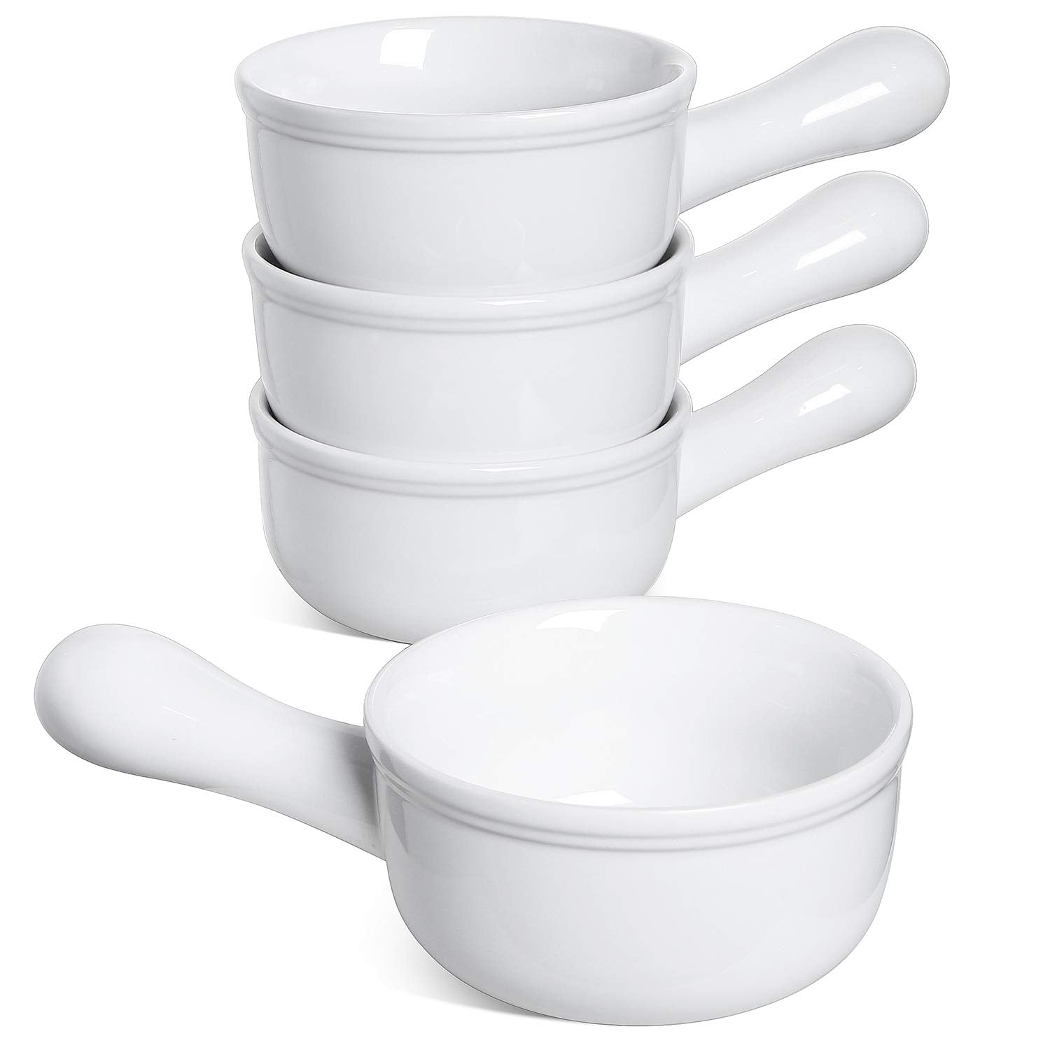 LE TAUCI onion soup bowl with handle for comfortable grip and serving