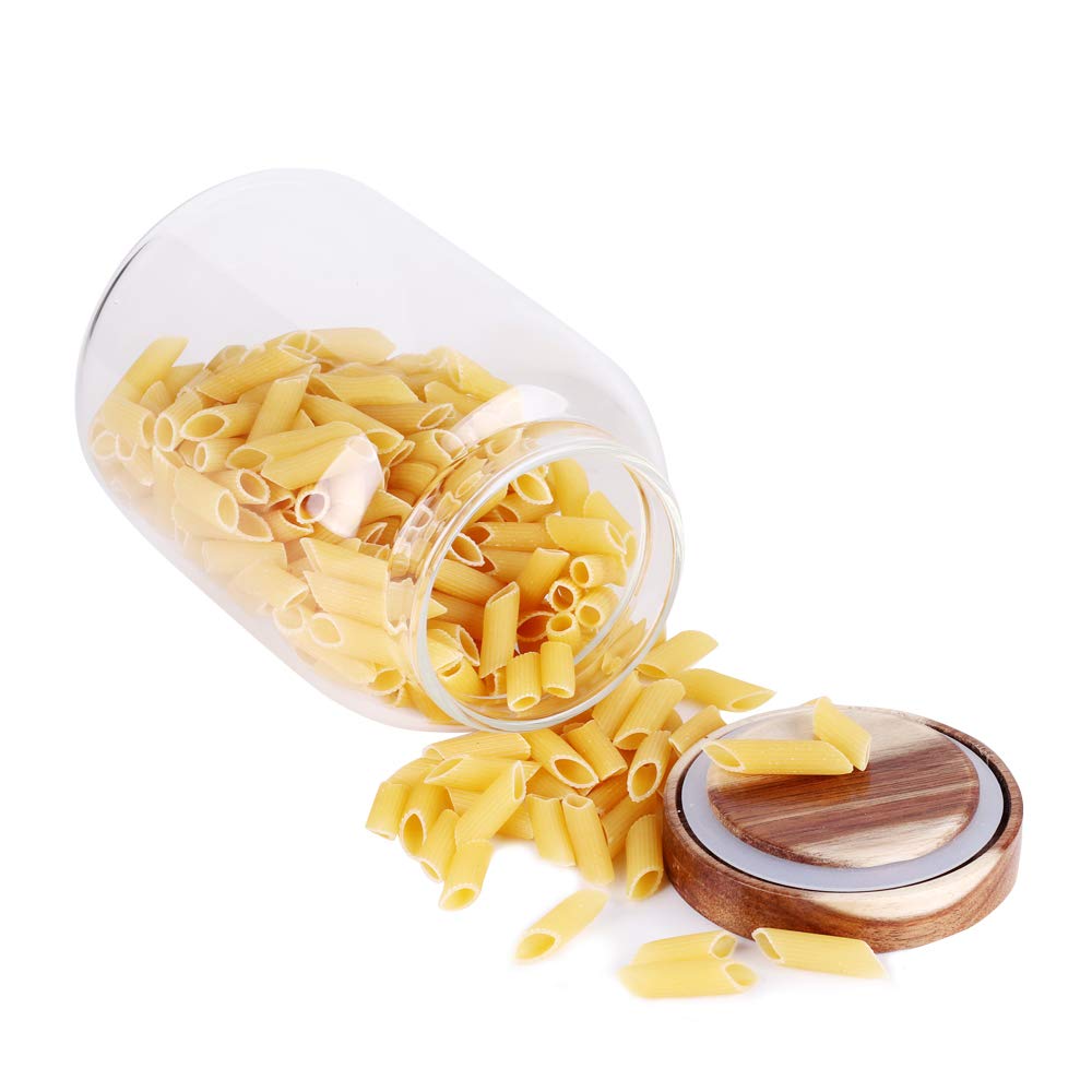 Leaves and Trees Y flour and sugar jar for precise, mess-free baking prep