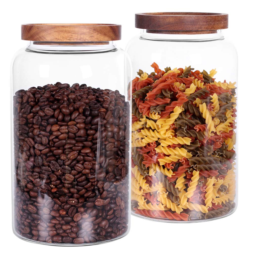 Leaves and Trees Y gift-ready canisters set for stylish, practical kitchen storage.