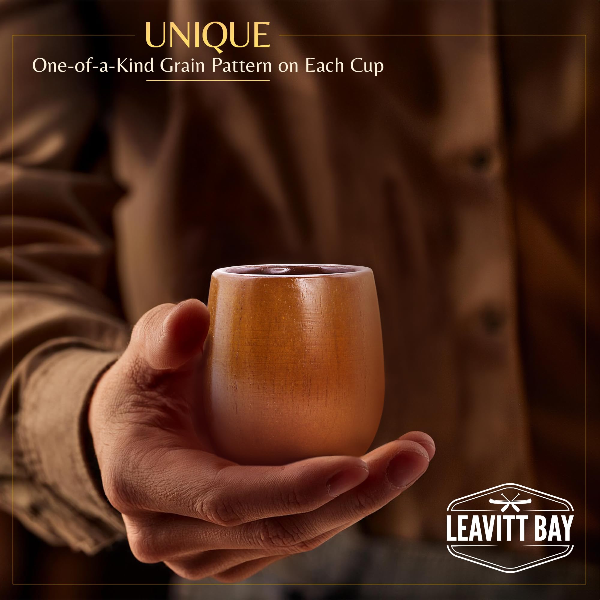 LEAVITT BAY COFFEE easy care: hand wash and air dry.