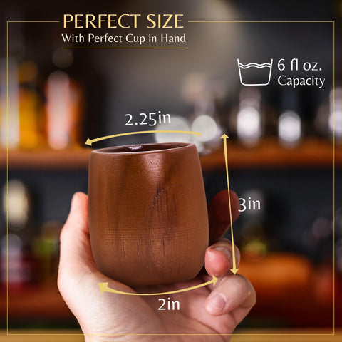 LEAVITT BAY COFFEE cups with a sleek finish elevate any bar.