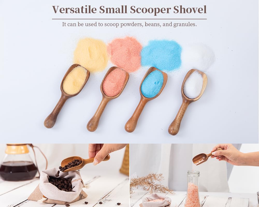 LEBAMI display-ready coffee bar with scoops on display