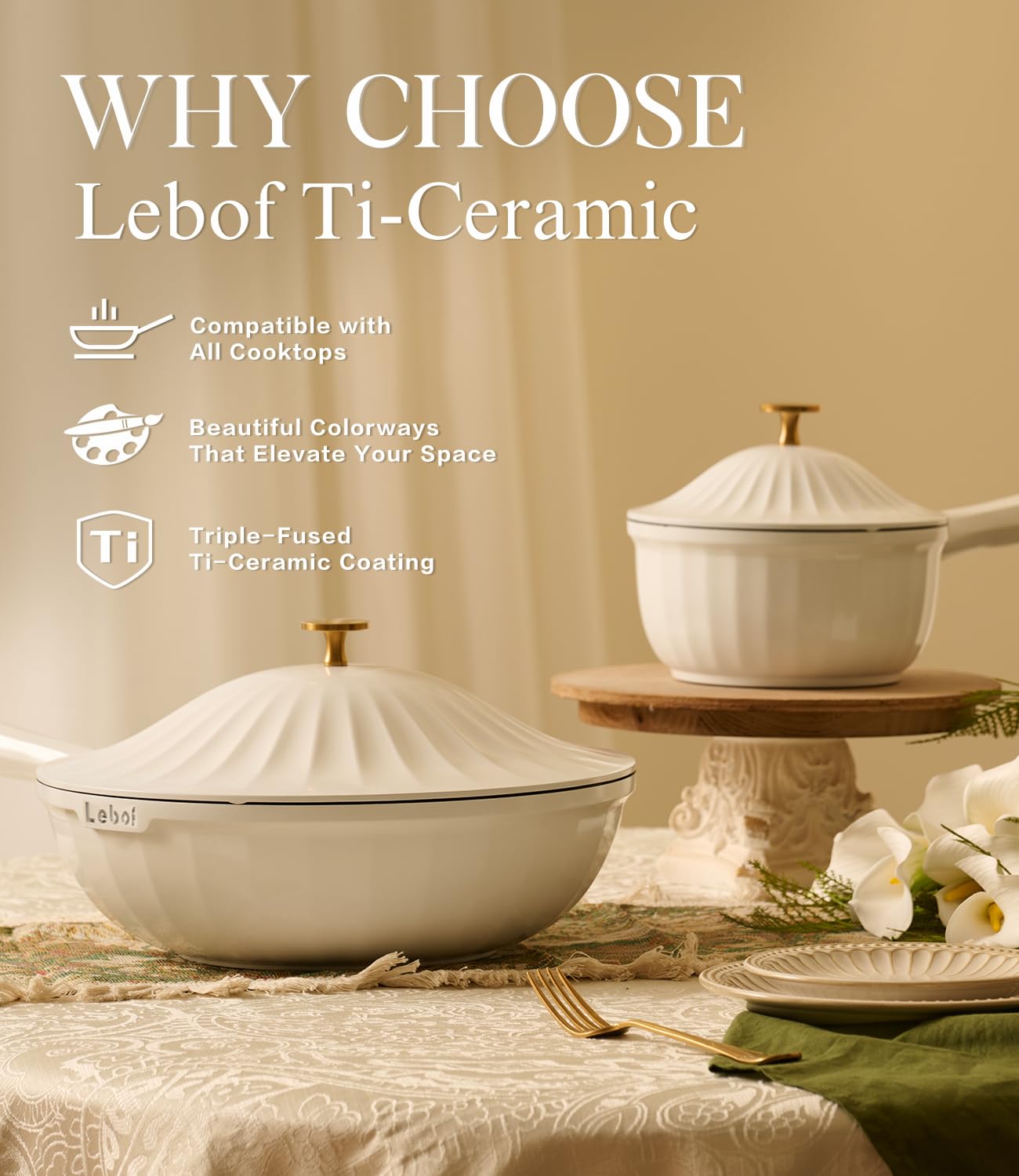 Lebof PFAS-free ceramic coating resists scratches and stains