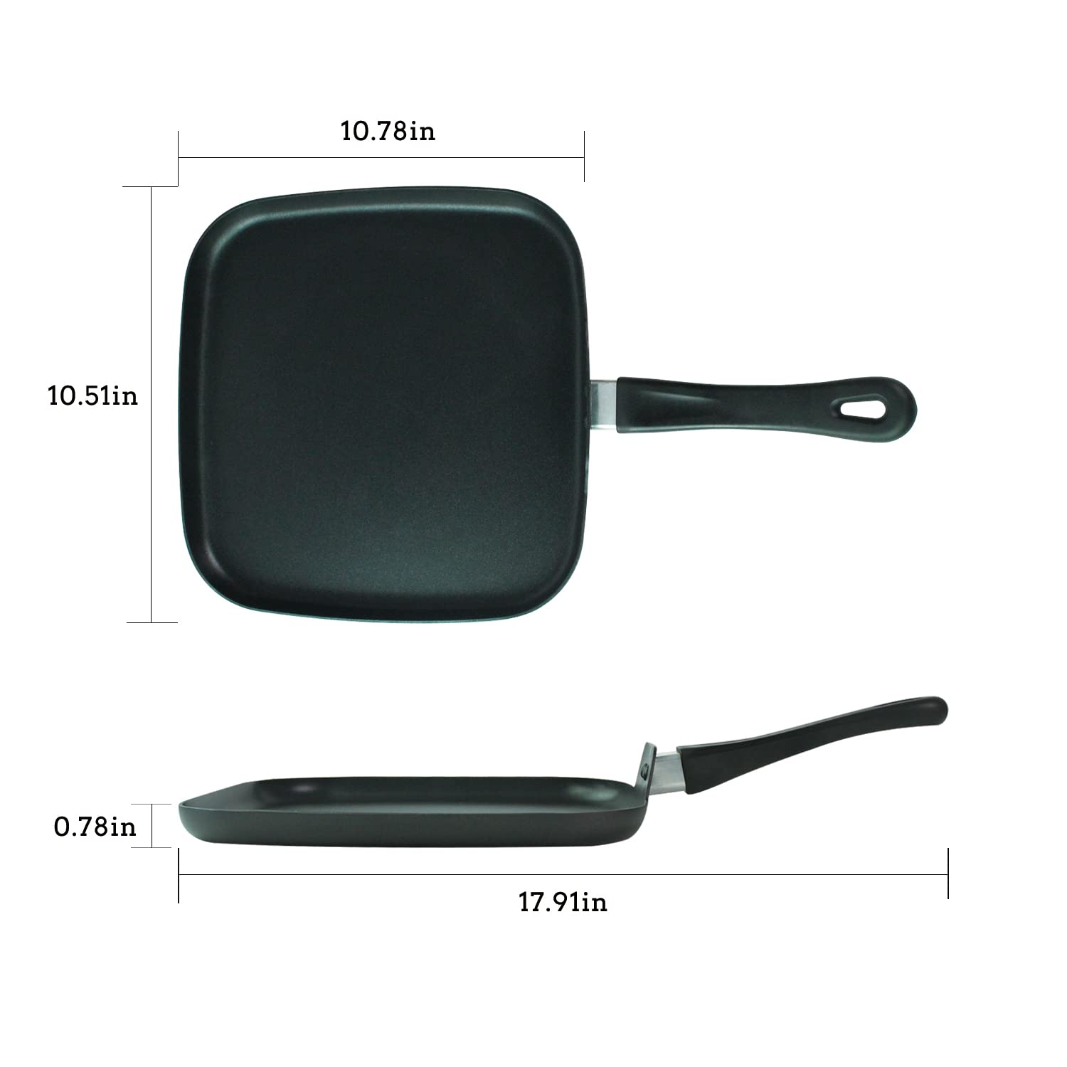LECOOKING nonstick coating wipes clean after cooking