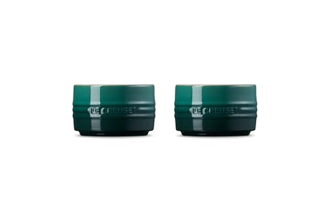 Le Creuset Artichaut straight-wall ramekin set for prep and serving.