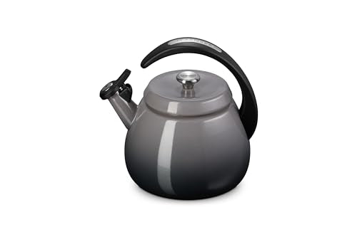 Le Creuset Cloche Kettle whistle signals boil and easy pour