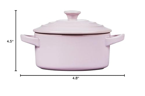 Le Creuset 8 oz cocotte ideal for individual desserts and portions
