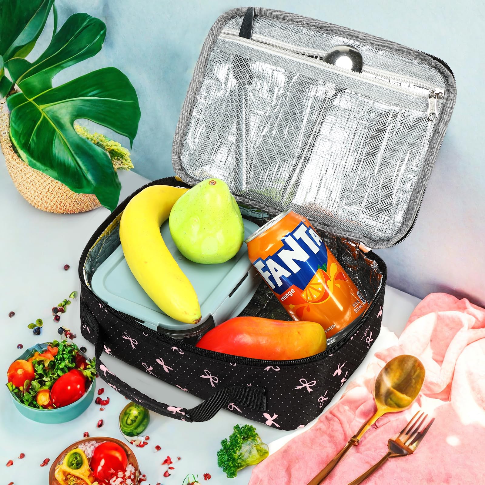LEDAOU aluminum foil liner enhances cooling for hours.