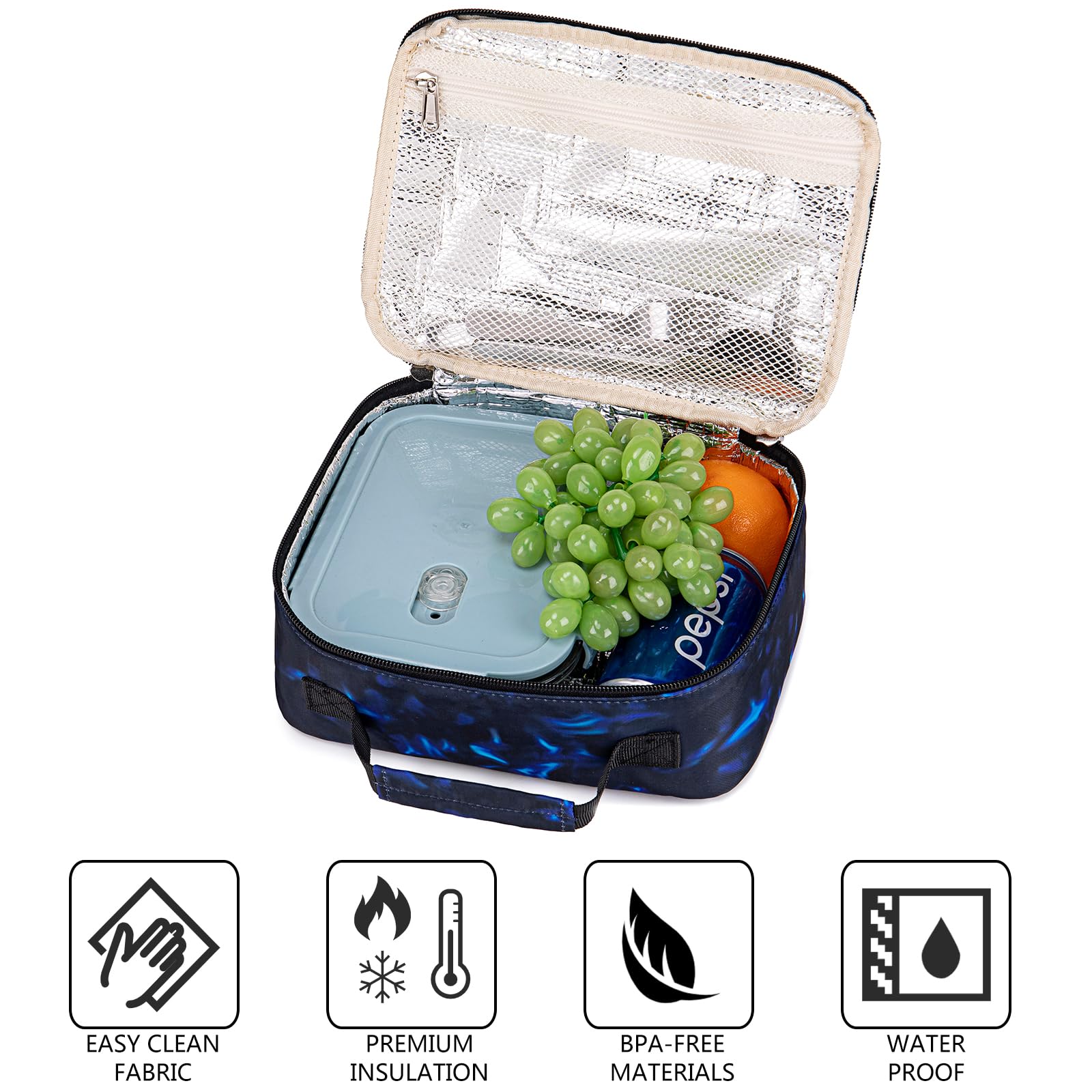 LEDAOU packaging layout flat for easy storage after school