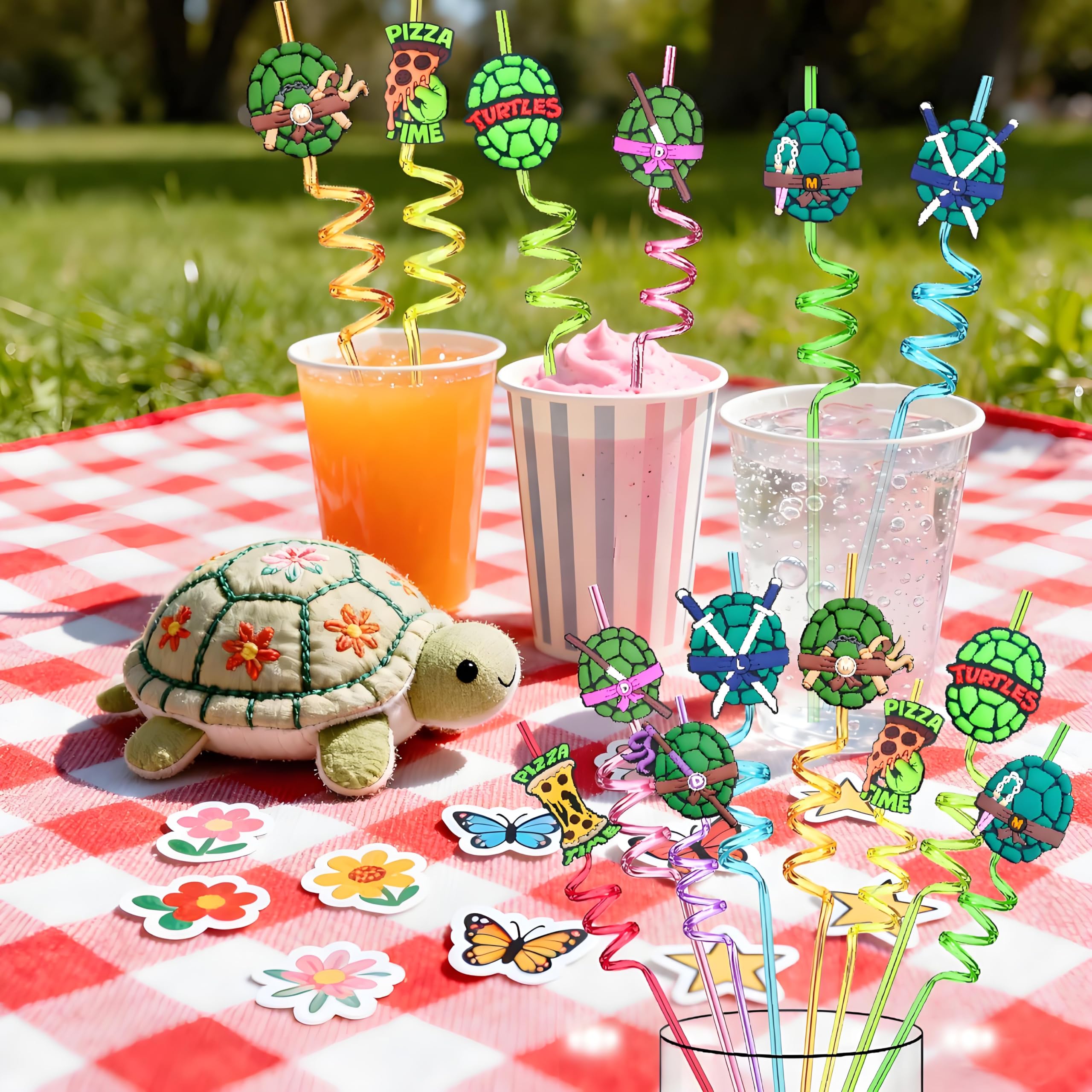 LEDUO 10.5-inch straw size fits most tumblers.