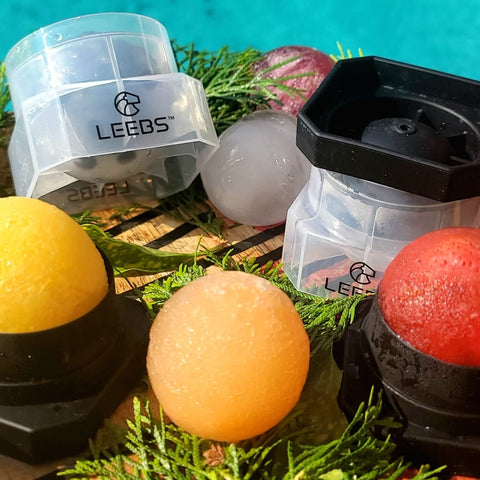 LEEBS compact stackable freezer mold stores neatly in small freezers