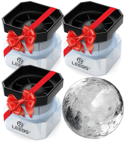 LEEBS 3-pack provides versatile options for party-ready ice in drinks