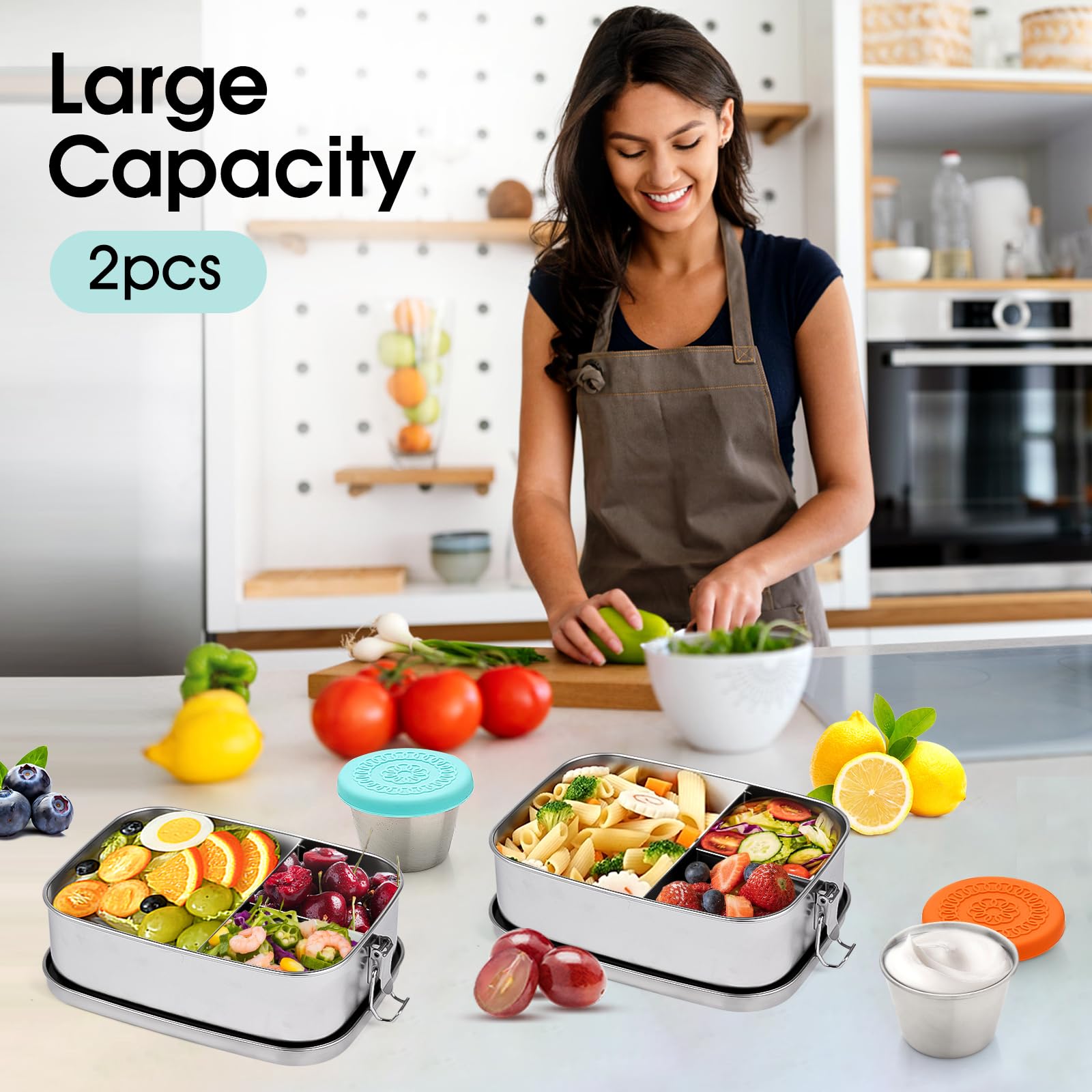 LEEPENK office-gym-meal-prep-lunch-box: gasket removal tip for oven use