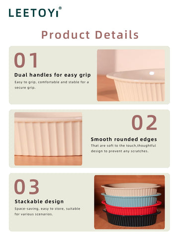 LEETOYI au gratin pans ideal for small casseroles