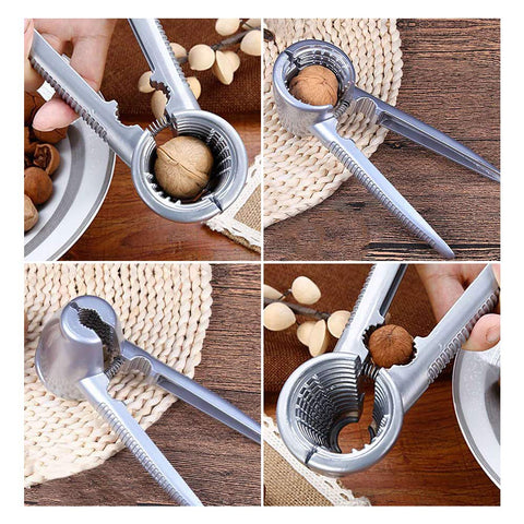 LEFJUBAW nut-cracker-funnel-structure keeps nuts secure for clean opening.