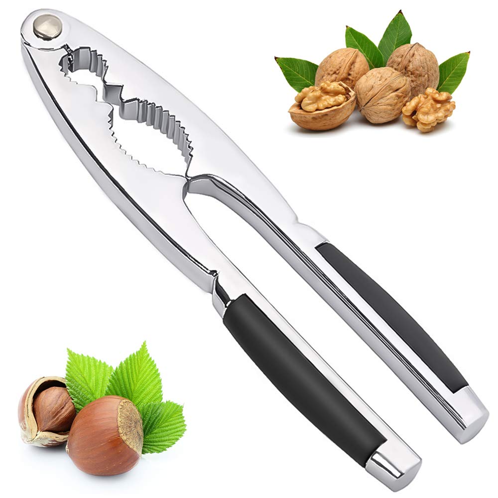 LEFJUBAW Nut Crackers with two-notch design for versatile nut prep