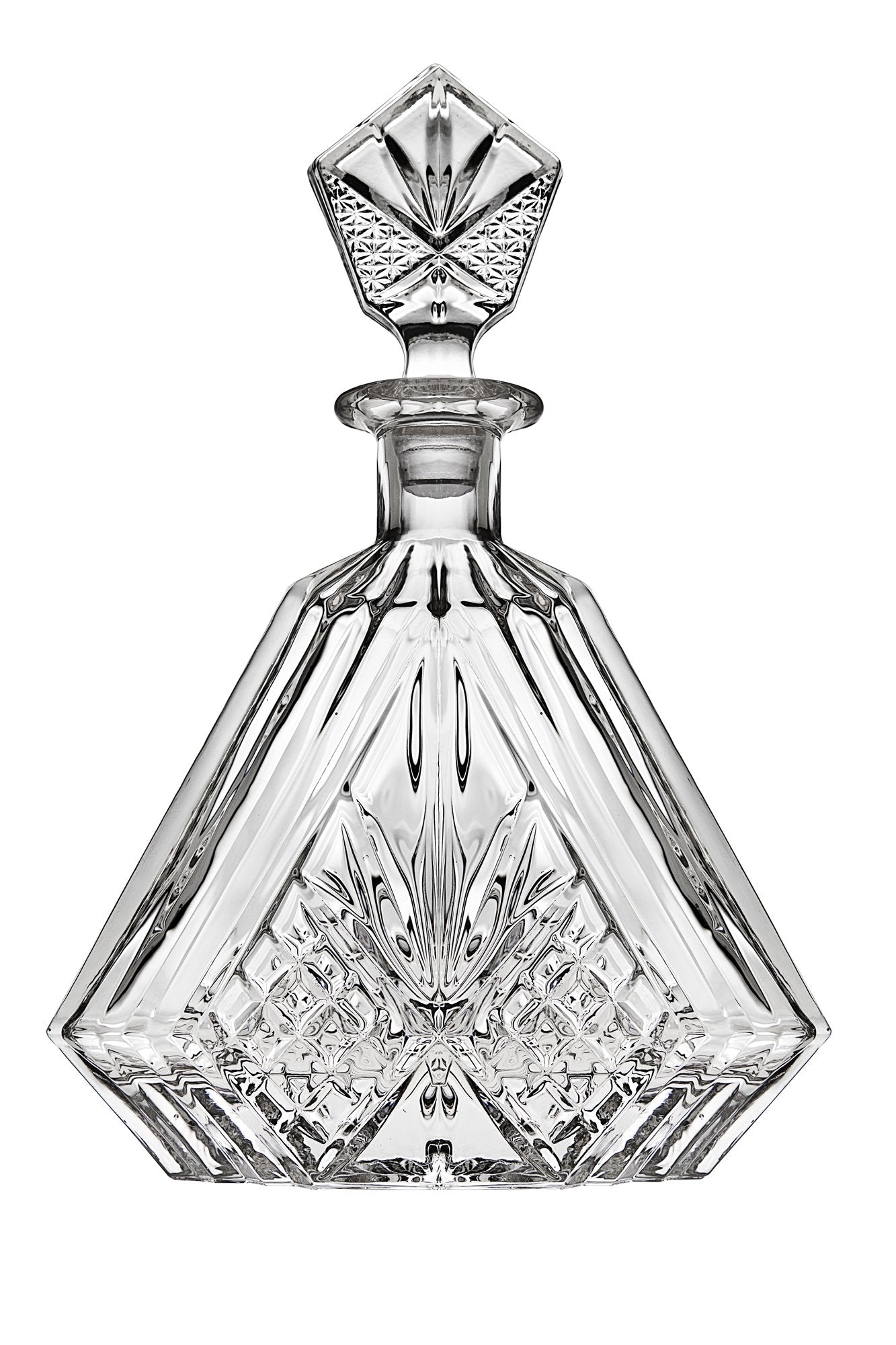 Lefonte crystal decanter 750ml highlights premium wine presentation at gatherings.