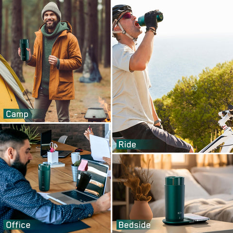 LEGARDLILIU travel and office friendly mug for on-the-go warmth