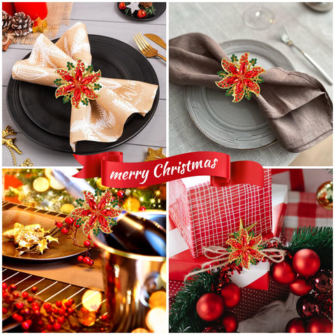 Legigo elegant table decor napkin ring ideal for Christmas parties.