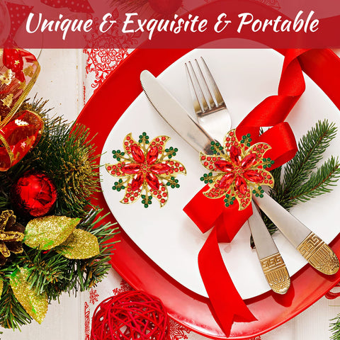 Legigo glossy red finish napkin ring elevates any table setting.
