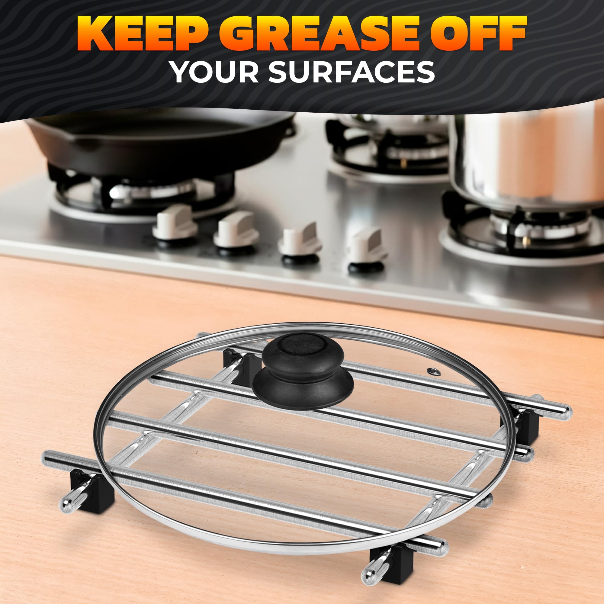 LEGLO 2-pack fits various pot sizes for versatile use