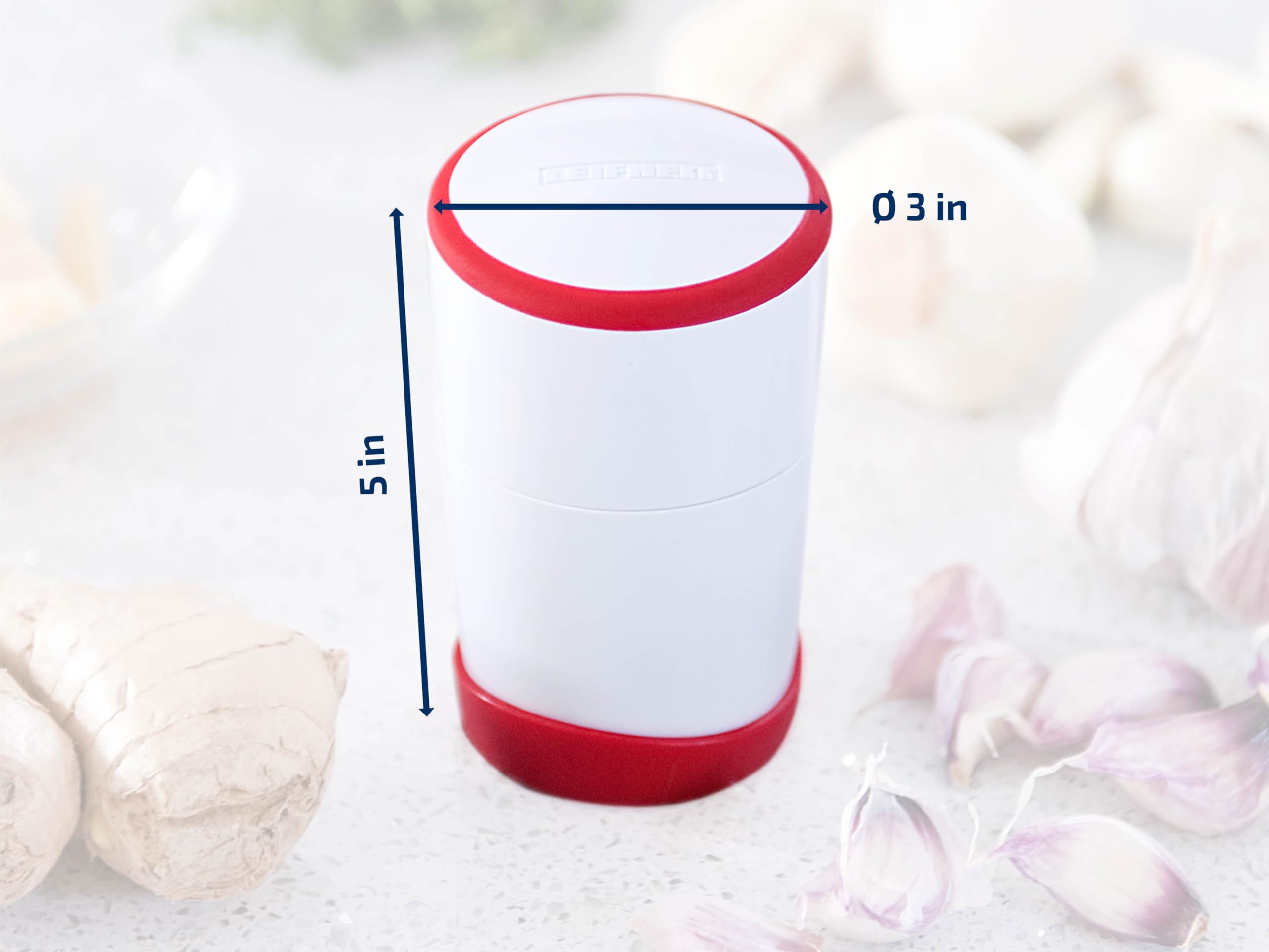 Leifheit Gourmet Garlic Slicer dishwasher safe, simplifying post-cook cleanup