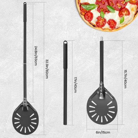 Leightszen outdoor oven-ready pizza peel suited for backyard cooking