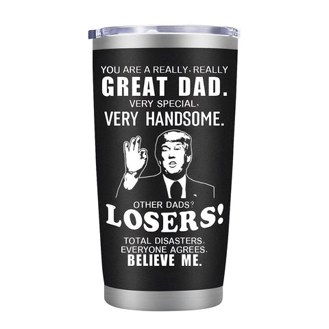 LEIOH 20oz tumbler mug black with lid for hot and cold drinks on the go