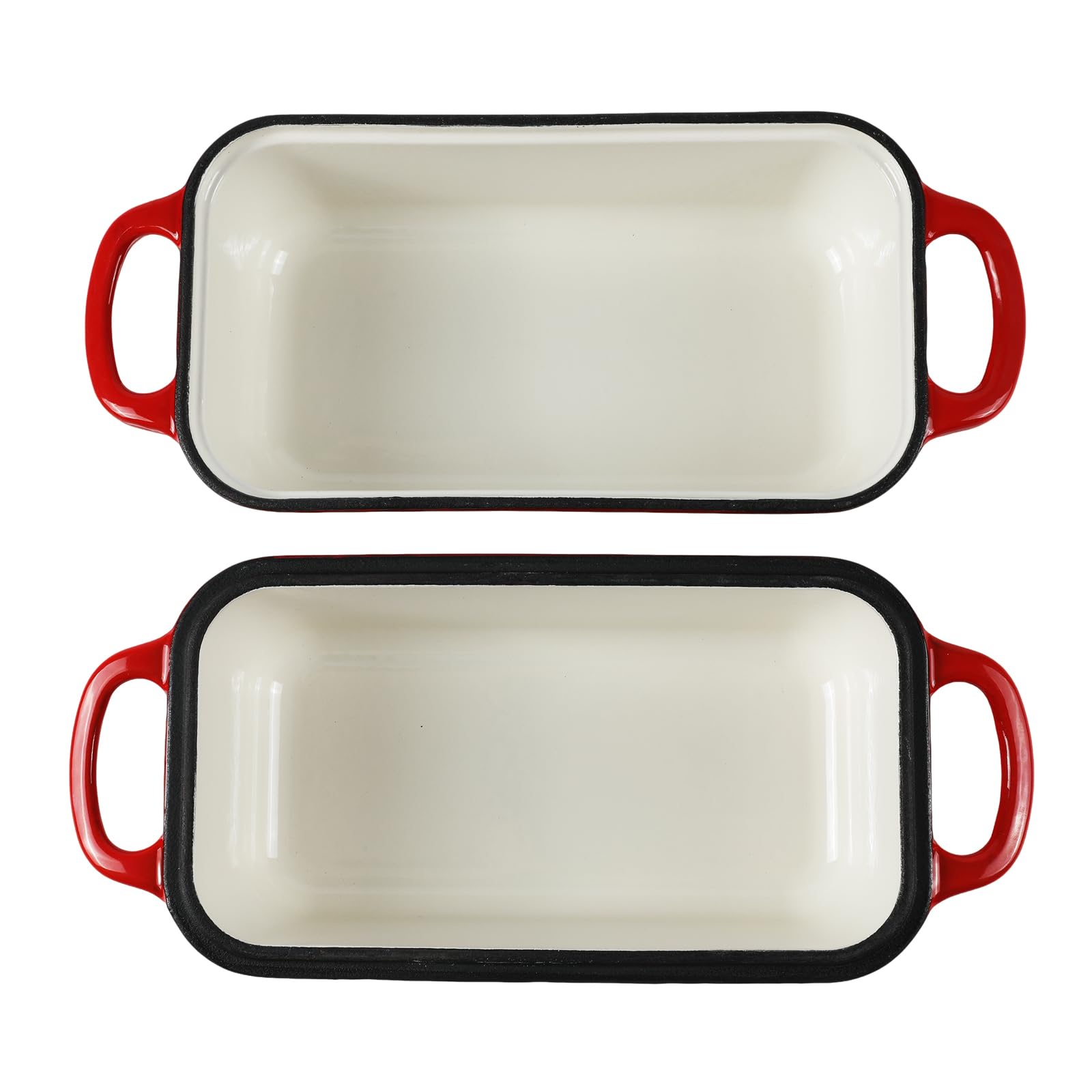 Leiroonkasst 9x5-inch bread pan lid captures steam for crusty bread.