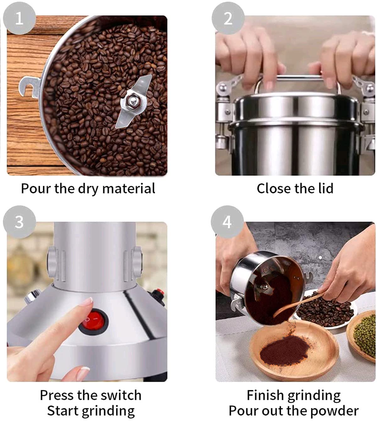 LEJIEYIN compact design saving counter space in kitchens.