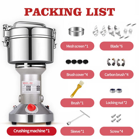 Compact LEJIEYIN kitchen grinder for small spaces