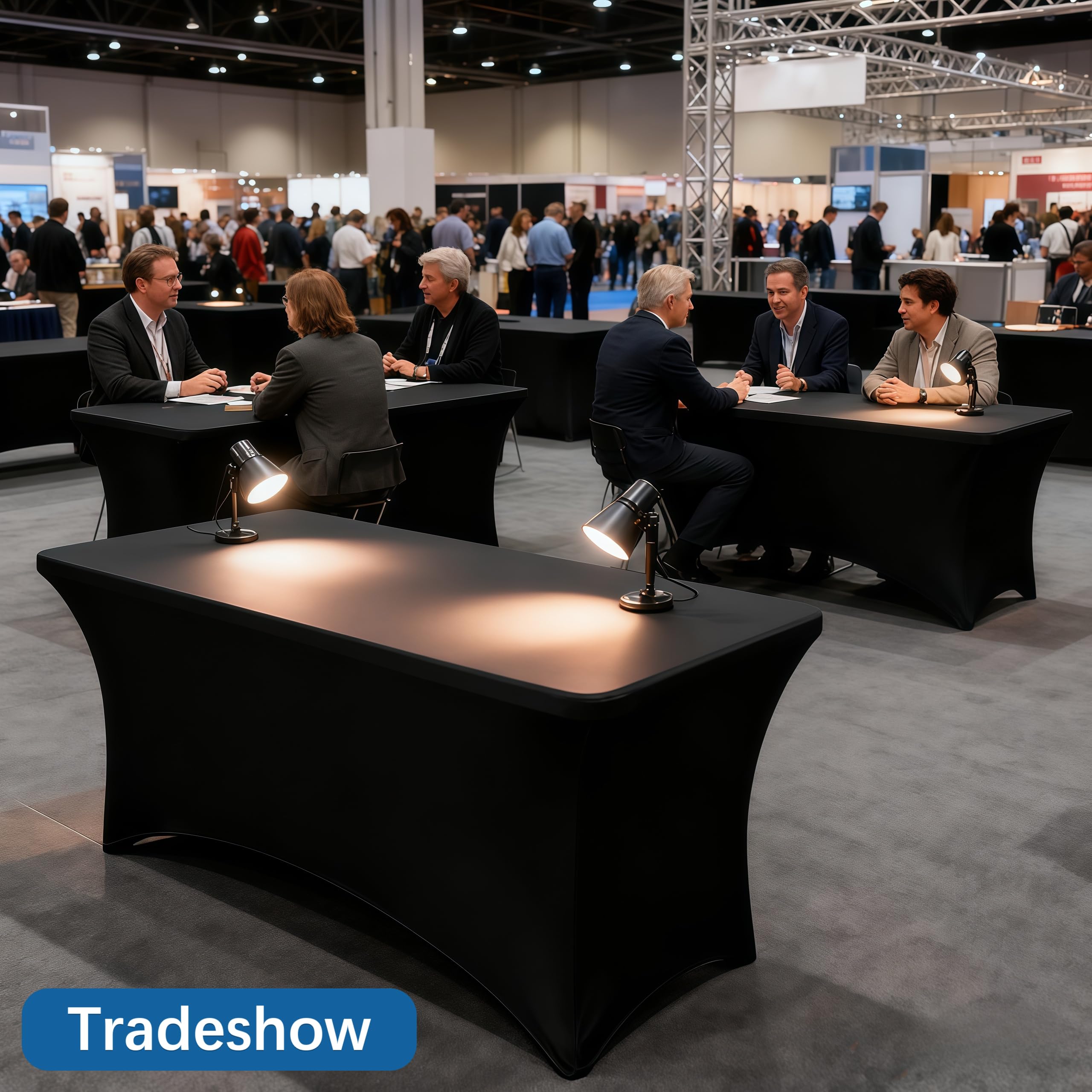 Durable fabric suitable for outdoor picnics and festivals.