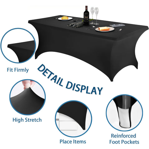 Wrinkle-resistant finish maintains clean lines across events.